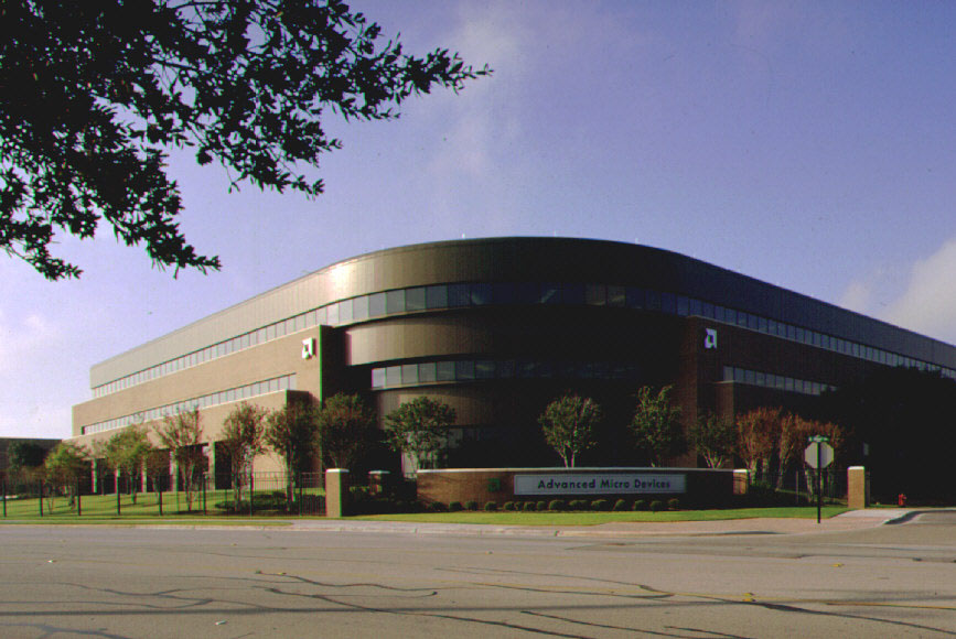The Advanced Micro Devices building. A phase I and II commercial electrical project.